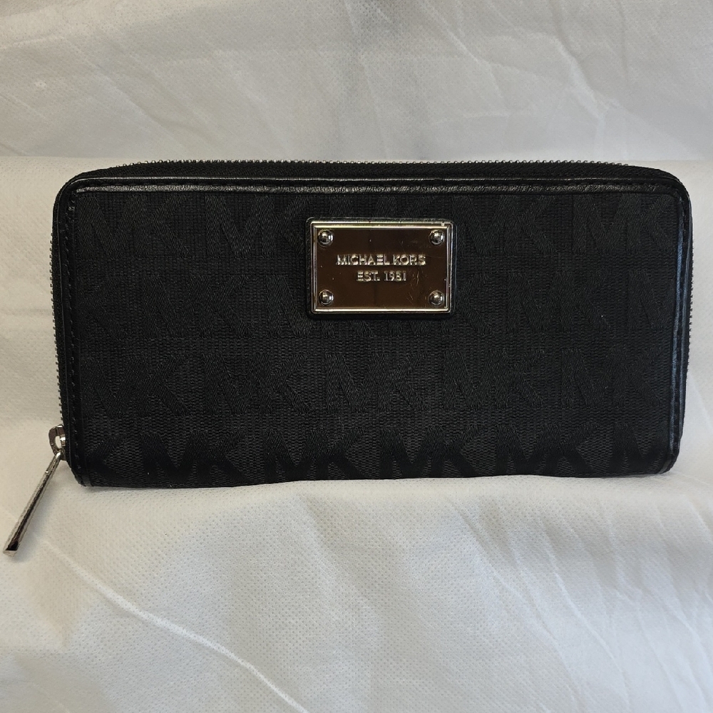 Michael Kors Black Logo Wallet